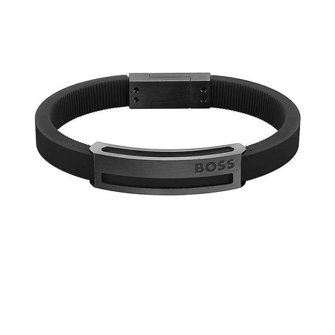 Hugo Boss Jewellery Men's Silicone Bracelet Sarkis A Collection 1580363S