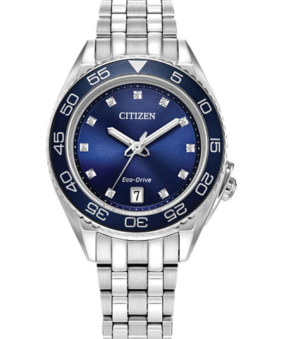 Citizen Sport Luxury Eco-Drive womens watch FE6160-57L