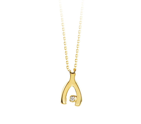 10K Yellow Gold Diamond Fancy Necklace with Chain